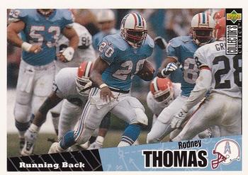 Rodney Thomas Houston Oilers 1996 Upper Deck Collector's Choice NFL #179